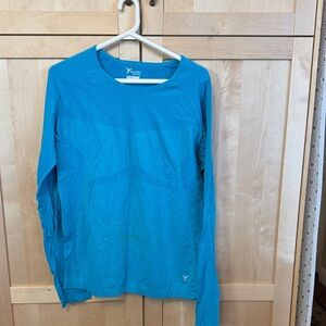 Old Navy Active Teal Long Sleeve Top